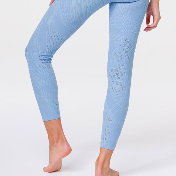 NWT ONZIe Blue  Selenite Midi Legging - Picture 7 of 14
